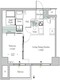 ワンルーフフラット戸越 1104 間取り図