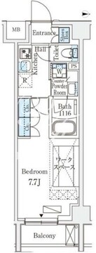 アークマーク新宿西落合 110 間取り図