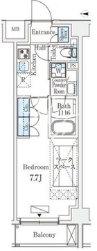 アークマーク新宿西落合 101 間取り図