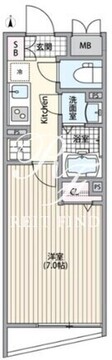 エルファーロ南麻布 203 間取り図