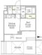 イプセ四谷テラス 101 間取り図