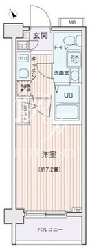 エコロジー都立大学レジデンス 607 間取り図