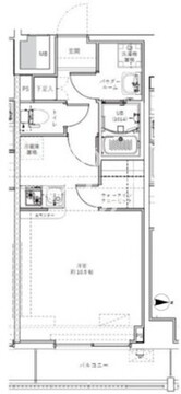 ジェノヴィア森下2 203 間取り図