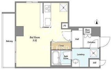 アーバンフォート住吉 301 間取り図