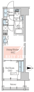 アーバネックス深川住吉2 503 間取り図