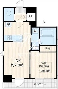 アルカンシエル新宿大京町 301 間取り図