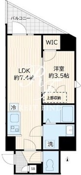 アルカンシエル新宿大京町 303 間取り図