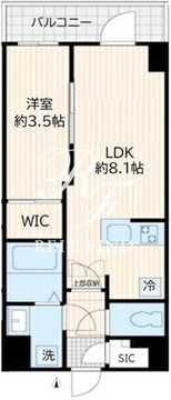 アルカンシエル新宿大京町 305 間取り図