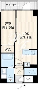 アルカンシエル新宿大京町 307 間取り図