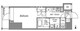 ACPレジデンス亀戸 402 間取り図