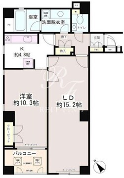 フェアステージ広尾 303 間取り図