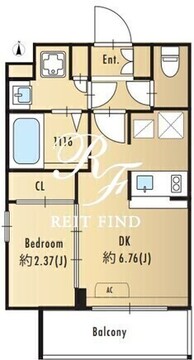 アルティザ赤羽 502 間取り図