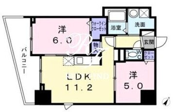 ロータス ザ・レジデンス入谷 901 間取り図