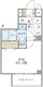 コンポジット渋谷初台 302 間取り図