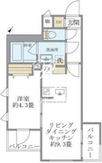 コンポジット渋谷初台 403 間取り図 ?>