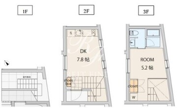 エスセナーリオ若松町 105 間取り図