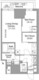 コンフォリア・リヴ東池袋 202 間取り図