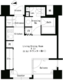 パークアクシス神楽坂ステージ 305 間取り図