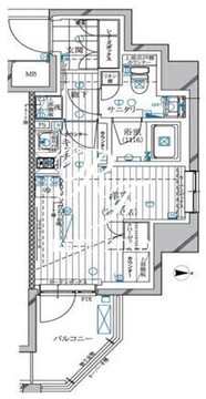 レガリス高田馬場2 606 間取り図