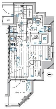 レガリス高田馬場2 706 間取り図