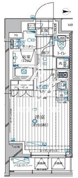 レガリス高田馬場2 303 間取り図