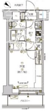 メインステージ南砂町 412 間取り図