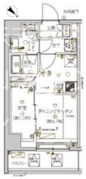 メインステージ南砂町 822 間取り図