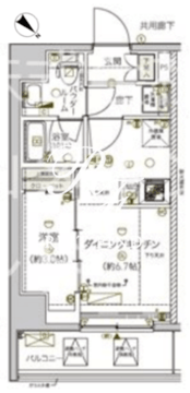 メインステージ南砂町 922 間取り図