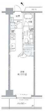 プライムアーバン豊洲 620 間取り図