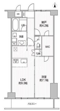 コンフォリア赤羽岩淵 204 間取り図