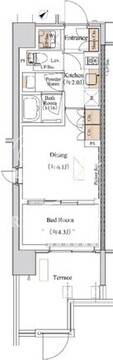 ブランシエスタ西馬込 105 間取り図