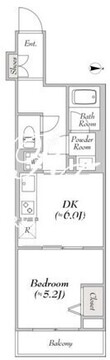 ルミークアン東陽町 401 間取り図