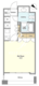 オーキッドレジデンス神楽坂 332 間取り図