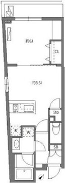 ワーフときわ台 506 間取り図