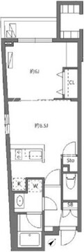 ワーフときわ台 105 間取り図