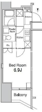 プラウドフラット蒲田2 1204 間取り図