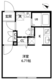 ZESTY幡ヶ谷 303 間取り図