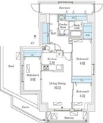 ロイジェント駒込六義園 1501 間取り図 ?>