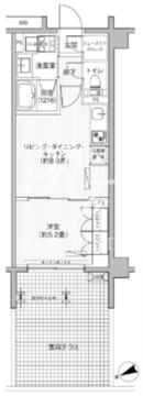 メゾンカルム市谷仲之町 110 間取り図