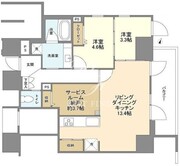ラサンテ麹町 503 間取り図