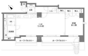 カスタリアお茶の水 703 間取り図