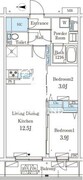 テラス杉並方南町 115 間取り図