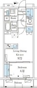 テラス杉並方南町 402 間取り図 ?>