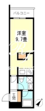 TKフラッツ渋谷 715 間取り図