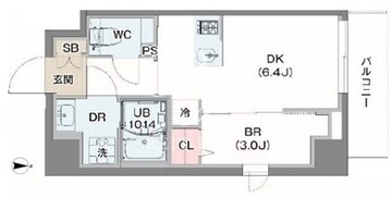 グランジット清澄 202 間取り図