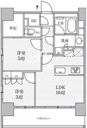 シーズンフラッツ上野稲荷町 1201 間取り図