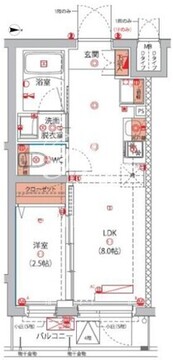 東京八広THE SKYレジデンス 402 間取り図