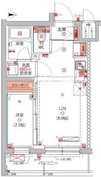 東京八広THE SKYレジデンス 305 間取り図