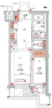 東京八広THE SKYレジデンス 103 間取り図