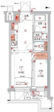 東京八広THE SKYレジデンス 203 間取り図